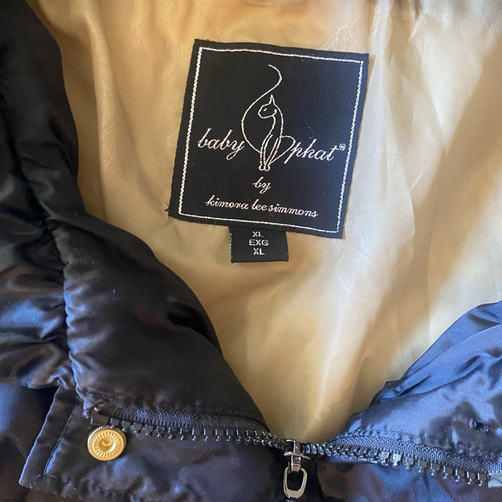 Baby Phat Y2K Black Puffer Coat